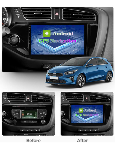 Autoestreo 2+32g Carplay Cmara Para Kia Ceed 2013-2015 Foto 3