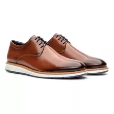 Sapatenis Masculino Couro Nobre Oxford Italiano Moderno Top