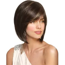 Natural Corto Pelucas Bob Encaje Frente Cabello Humano Peluc