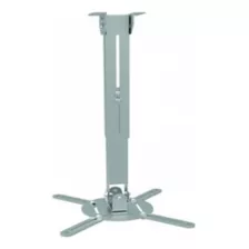 Soporte Para Proyector A Techo, 32 Y 52 Cm. 20kg. Plateado