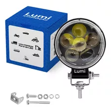 Kit 4 Farol De Milha Led 18w 9-60v Auxilar Off Road Caminhão