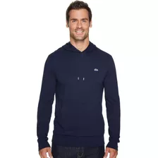 Sudadera Ligera Lacoste Original Casual Azul Hombre