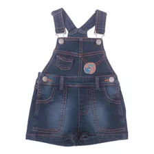 Jardinera Bebe Niño Denim Pillin