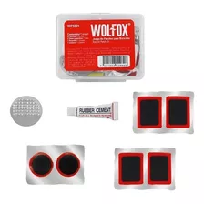 Juego De Parches Kit Despinche Para Bicicleta Wolfox