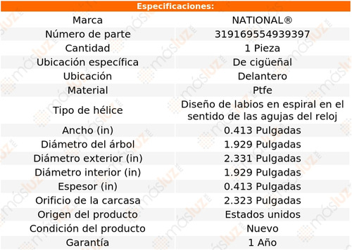 1- Retn Cigeal Del P/ Hummer H3 L5 3.7l 07/10 National Foto 3