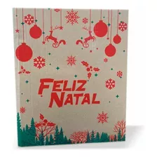 Cesta De Natal Feliz Natal Kraft