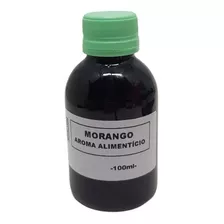 Aroma Alimentício De Morango - Embalagem Com 100ml