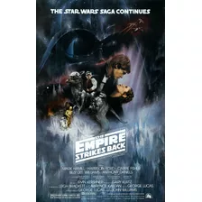 Poster Cartaz Guerra Nas Estrelas Star Wars Ep 5 V D - 60x90