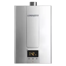 Aquecedor De Água A Gás Lorenzetti Lz 2000d Inox 20 Lts/m Gn