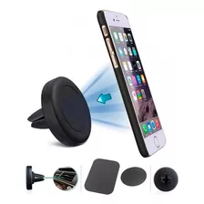 Accesorios Carro Holder Soporte Celular Android iPhone Negro