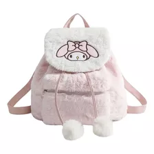 Mochila De Felpa De Sanrio Hello Kitty Melody Pochacco Y Kuromi 