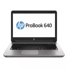 Notebook Hp Probook 640 G1 Preta 14 , Intel Core I5 4200m 4gb De Ram 500gb Hdd, Intel Hd Graphics 4600 60 Hz 1366x768px Windows 10 Pro