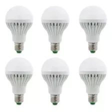 Foco Led 9w Para Casa Luz Calida 6 Focos 