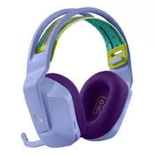 Auriculares Gamer Inalámbricos Logitech G G Series G733 Lila Con Luz Rgb Led