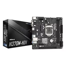 Placa Base Asrock H370m-hdv, Lga1151, Micro Atx, Sata 3