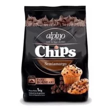 - Chips De Choc Semiamargo Alpino X 1kg - Mataderos -