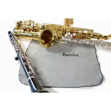 Paño Lustrador Bambú Para Instrumentos Musicales 