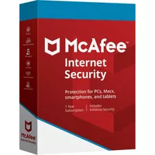 Mcafee Internet Security 2010 1 Pc / 1 Año