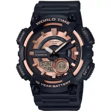 Relógio Casio Masculino Standard Aeq-110w-1a3vdf