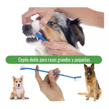 Set 3 Cepillos De Dientes Para Mascotas Perro Higiene Dental