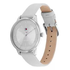 Reloj Para Mujer Tommy Hilfiger Paige 1782542 Dorado Color De La Correa Gris Color Del Bisel Plateado Color Del Fondo Plateado