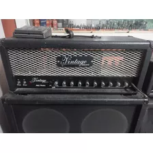 Cabezal Valvular Vintage Electric Nü Twin 100 Watts