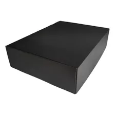 Caja Autoarmable Negra 40x30x10cms. Pack 25 Unidades 