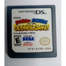 Jogo Mario & Sonic At The Olimpic Games Nintendo Ds Origina