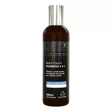 Shampoo Escurecedor Para Cabelo E Barba Black Touch 250ml