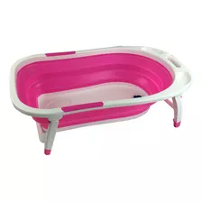 Banheira Dobravel Clean Rosa Baby Style