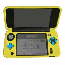 Capa De Silicone New 2ds Xl Preto/azul/amarelo Ctr