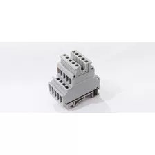 Conector Passagem 4mm 500v Ukk5 Cinza (5 Pcs)