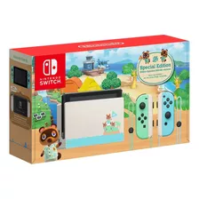 Nintendo Switch Edição Animal Crossing + Acessórios