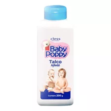 Talco Infantil Baby Poppy 200g Protege A Pele do bebê