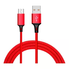 Cabo Carregador Micro Usb V8 Longo 3 Metros Reforçado