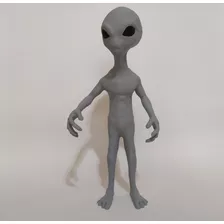 Boneco Et Grey Alien Extraterrestre 25 Cm