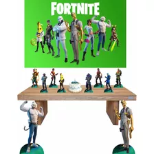 Fortnite -kit Display 8 De Mesa 2 De Chão + Painel