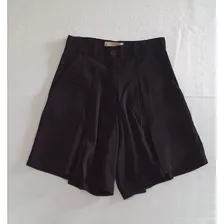 Short Pantalón Negro Talle 36 Clona