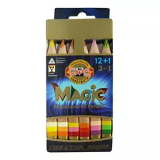 Lapices Koh-i-noor Magic X 13 Pcs + Goma + Sacapuntas