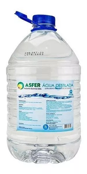 Água Destilada 5 Litros P/autoclave, Cpap- Soft Water-barato