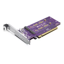 Placa Adaptador 4 Slot Ssd M.2 Nvme Key M Pcie 3.0 X16