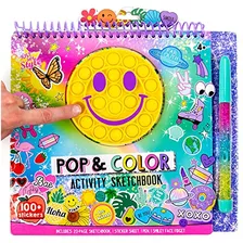 Cuaderno De Bocetos De Actividades Pop &amp; Color, Cua...