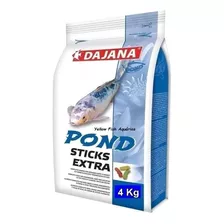 Dajana Ração Pond Sticks Extra 4 Kg Para * Carpas Kinguios