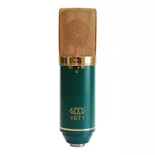 Microfone Condensador Com Duplo Diafragma Mxl V67i