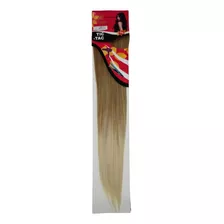 Cabelo Tic Tac Aplique Liso - 70 Cm - Idêntico Ao Humano Cor Loiro 28t613