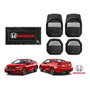 Emblemas Honda Rojos Tipo Type R Civic 3 Pzas