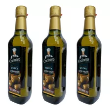 Azeite Argentino Cocinero Extra Virgem Kit Com 3 X 500ml