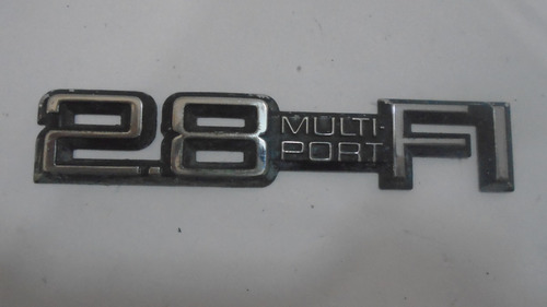 Emblema Oldsmobile Cutlass Cavalier 2.8 Multi Port Fuel Foto 4