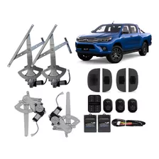 Kit De Vidro Eletrico Hilux 2016 2017 2018 4 Portas Completo