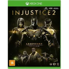 Injustice 2 Legendary Edition Xbox One Midia Fisica Original
